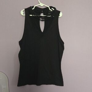 Black Sleeveless Top